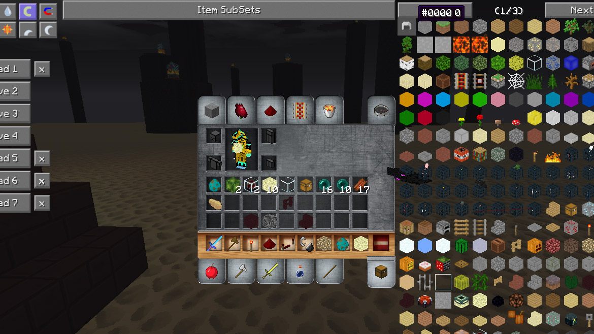 not enough items mod minecraft 1.7.10